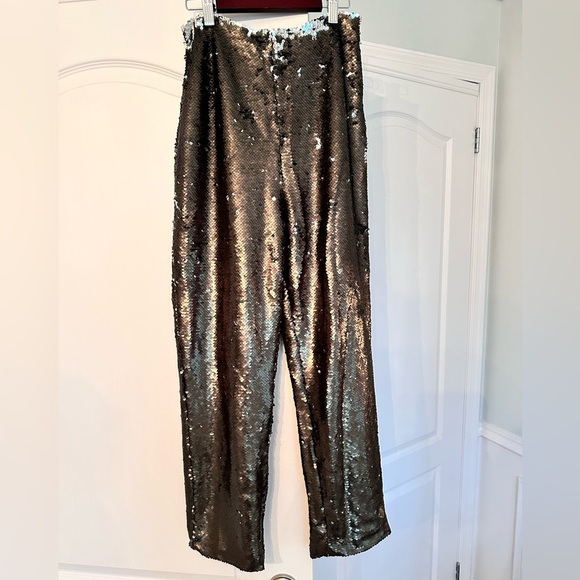 Lovers & Friends Sequin Pants Size S - Picture 4 of 10